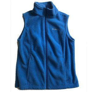 Brand New Columbia Blue Fleece Vest